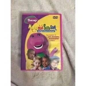 Barneys New York Happy Mad Silly Sad DVD - Purple and Yellow